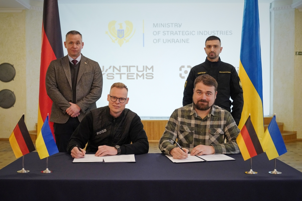 Меморандум між Frontline i Quantum-Systems
