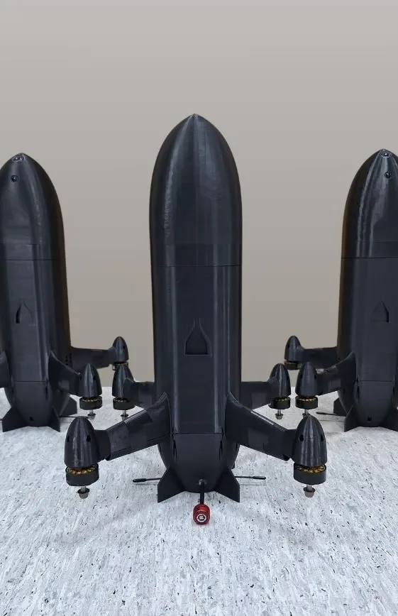 SkyRider missile-drone by Amazing Drones