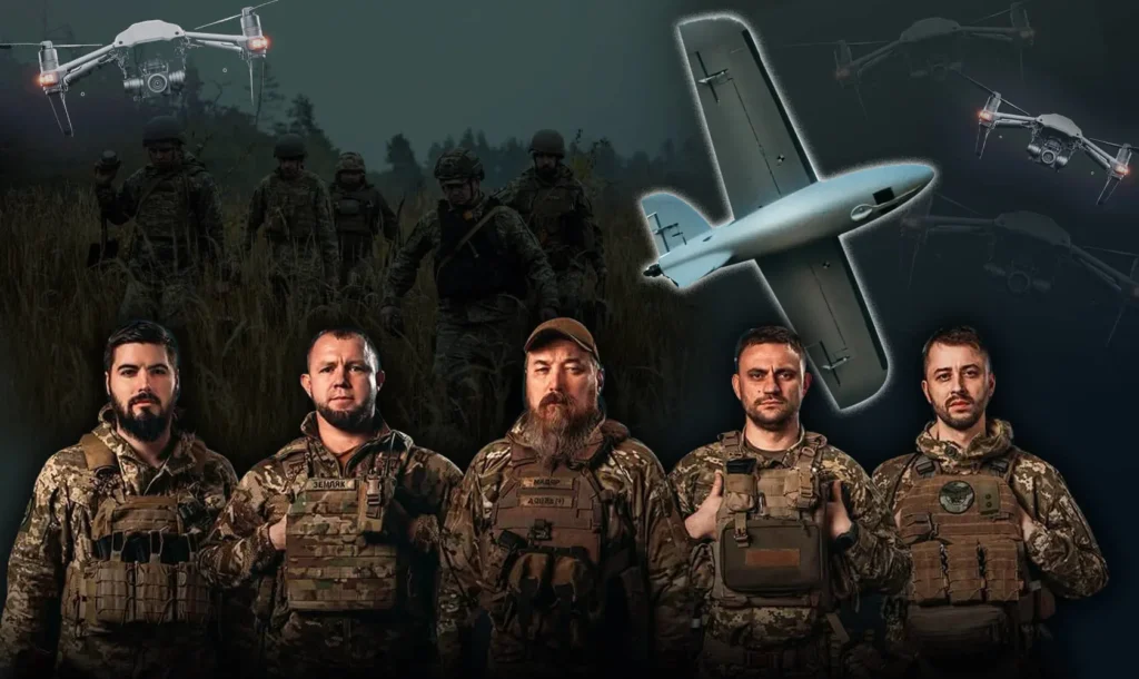Commanders of the "Drone Line"