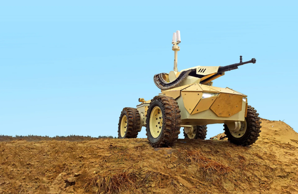 Багатофункціональний наземний роботизований комплекс Ironclad від Roboneers, призначений для вирішення бойових завдань