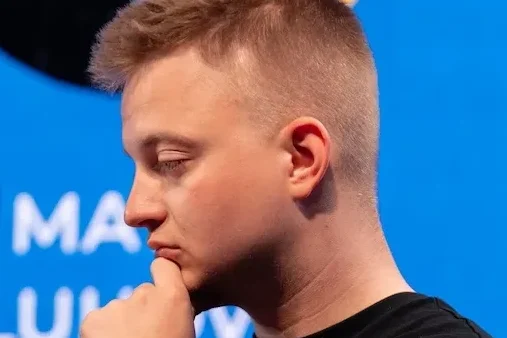 Матей Лугови з Presto Tech Horizons на конференції Invest in Bravery в Києві. Поруч Ігор Федірко. Фото Invest in Bravery