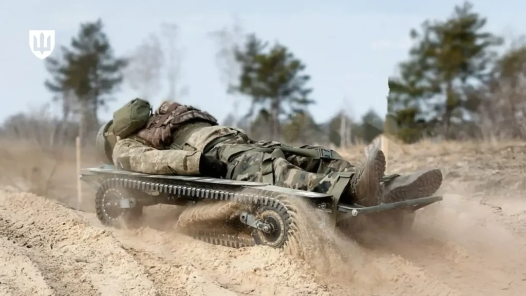 Тестування евакуації бійця за допомогою НРК