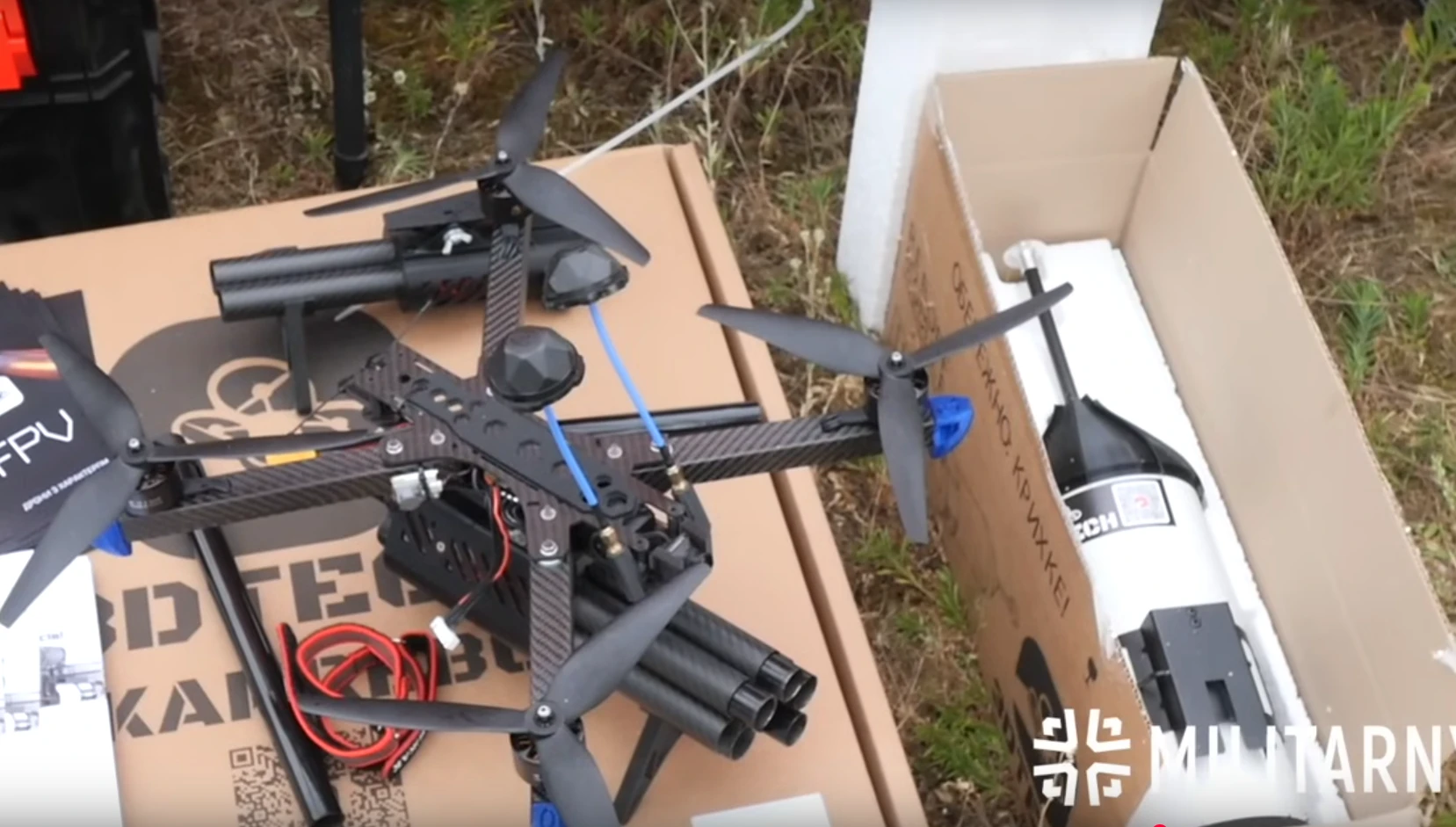Дрон Хижак Shooter від 3dtech на випробуваннях brave1