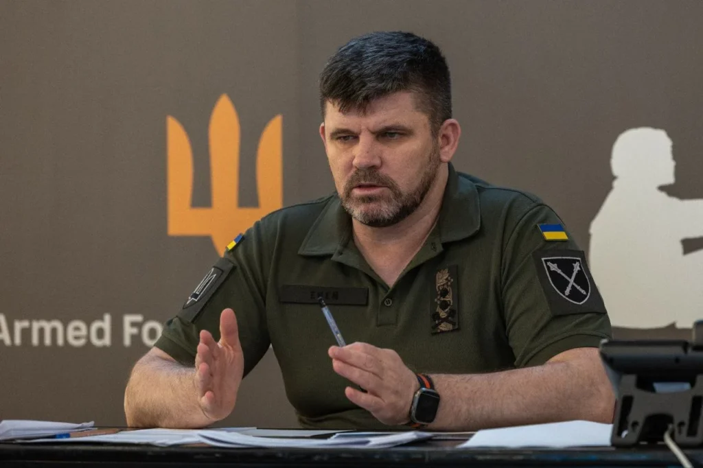 Начальник Генерального штабу ЗСУ генерал-майора Андрій Гнатов