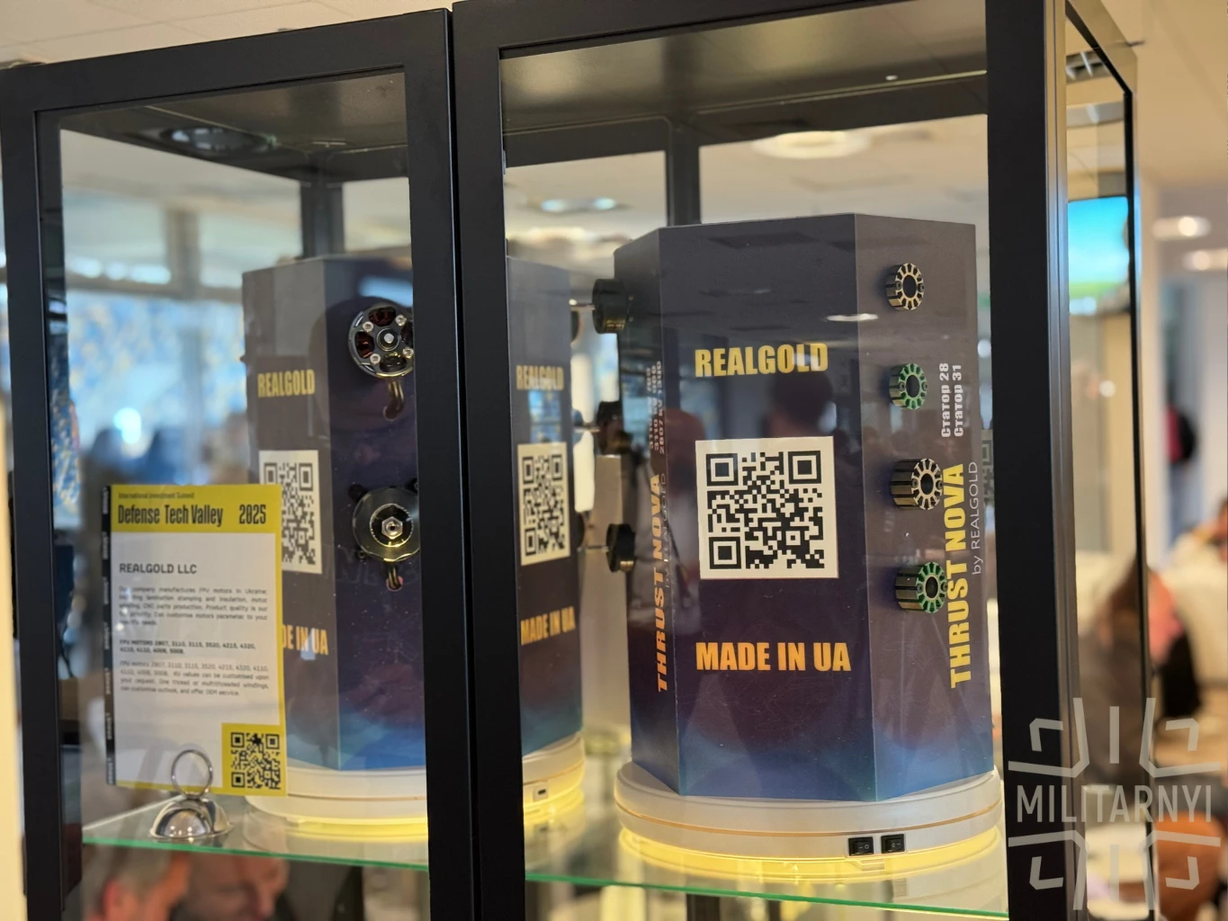 Українська Realgold виробляє до 10 000 електродвигунів для FPV-дронів щомісяця