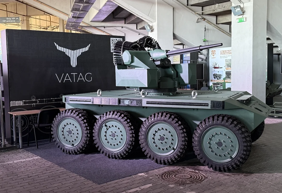 Ground Robotics презентувала важкий наземний роботизований комплекс VATAG