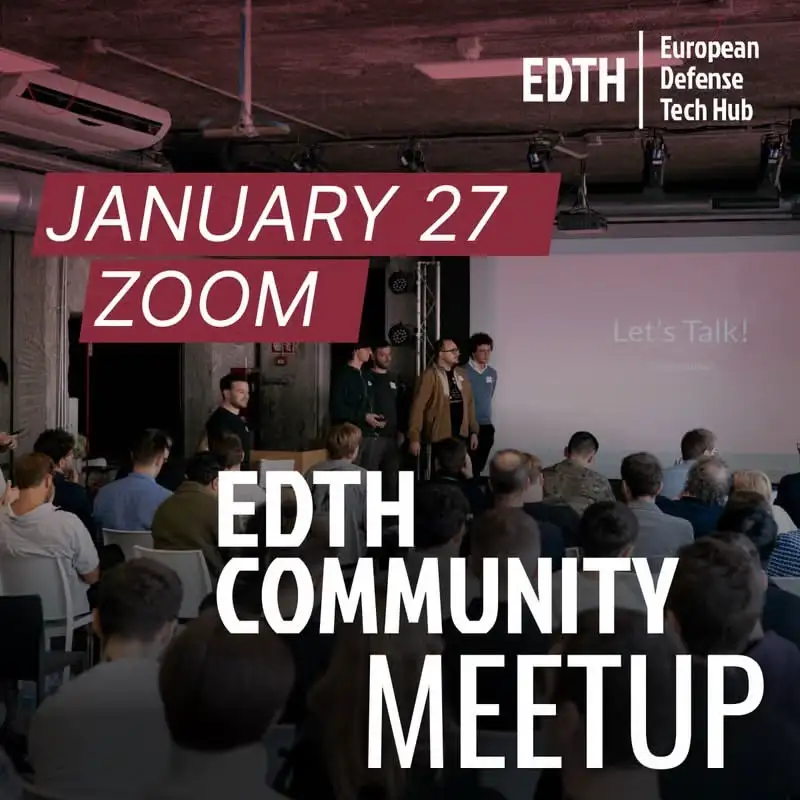 EDTH Community Meetup: Online Networking for Defense Innovators