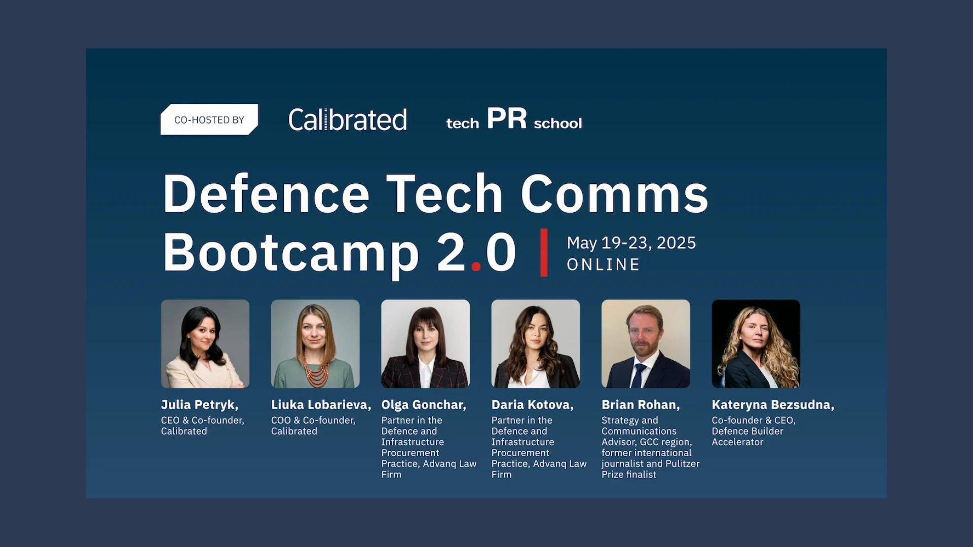 Defence Tech Comms Bootcamp 2.0: спікери, програма, умови участі та додаткові бонуси