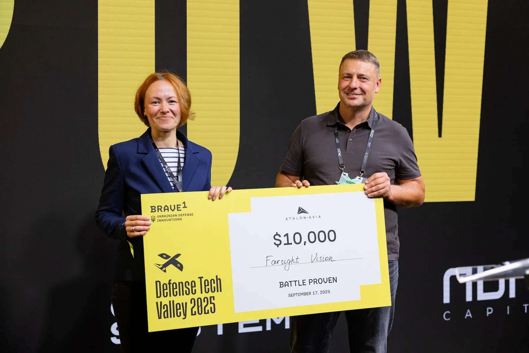 Farsight Vision, Clarity і Dwarf Engineering – переможці конкурсу оборонних стартапів Battle Proven