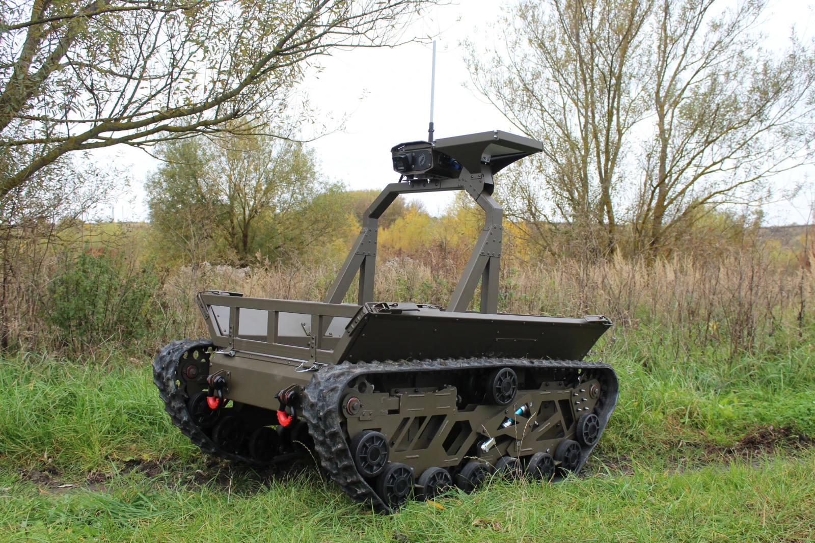 Robotic Complexes unveiled the UGV Murakha-Mini — it is already in service with the Armed Forces of Ukraine
