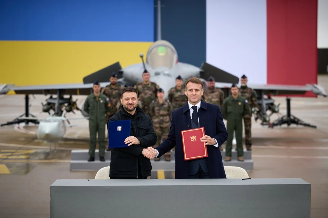 Україна та Франція розпочинають спільне виробництво дронів-перехоплювачів