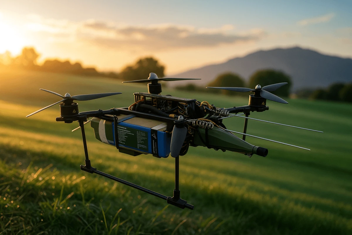 Ptashka Drones тестують перший в Україні 18-дюймовий дрон на оптоволокні