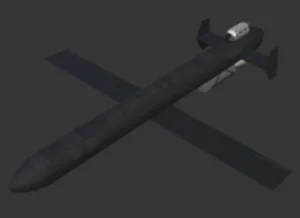 Візуальізація дрона "Герань-5"