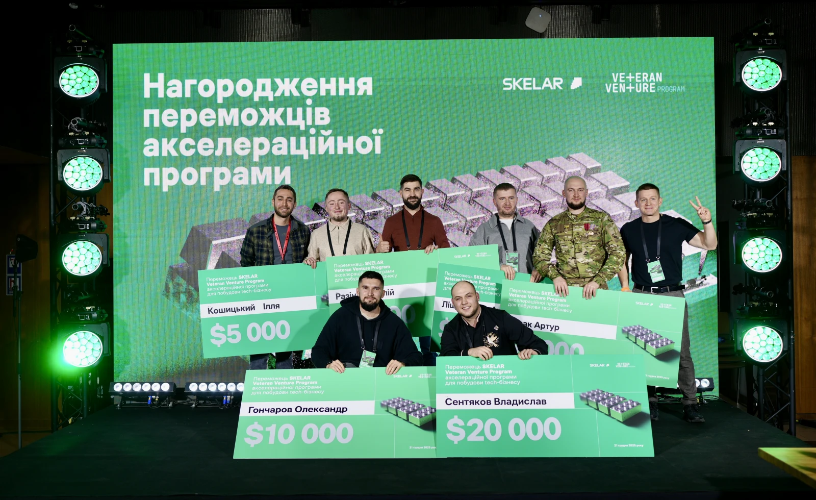 SKELAR надала $44 000 фіналістам Veteran Venture Program